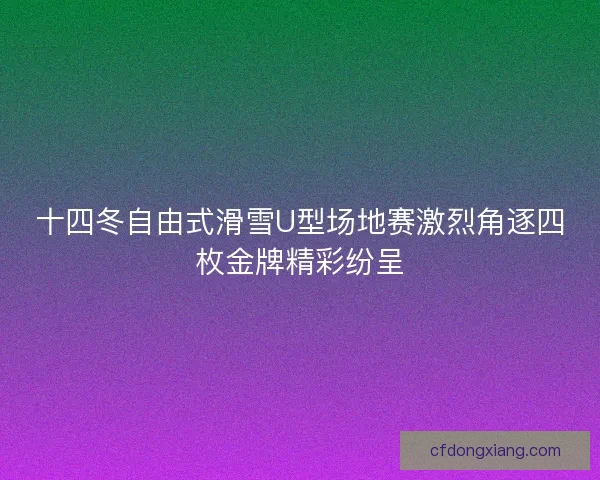 十四冬自由式滑雪U型场地赛激烈角逐四枚金牌精彩纷呈